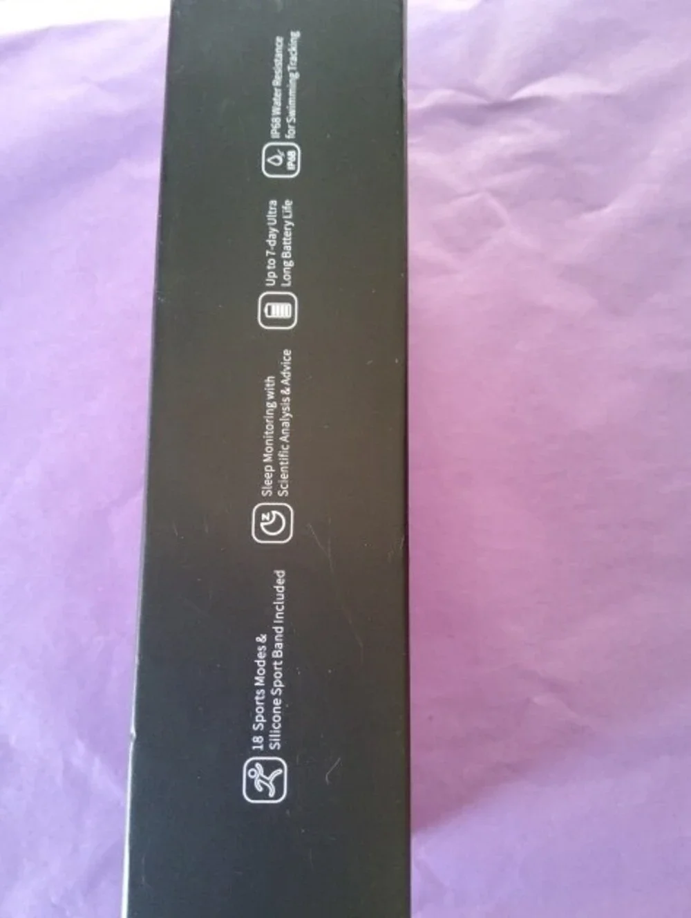 Virmee Tempo VT3 Black Smart Watch - Fitness Tracker Android & IOS Phones